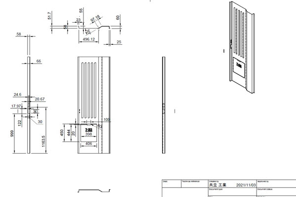 ３D Cadで設計